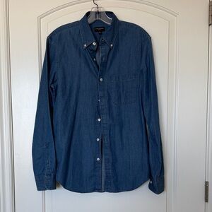 Club Monaco Indigo Button Down Shirt